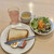 ジョナサン - 料理写真:サラダ＆ハーフトーストモーニング499円