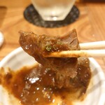 里葉亭 - 牛タンのデミグラスソース煮