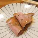 里葉亭 - 京鴨のロース