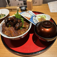 炭焼 うな富士 有楽町店 - 肝入り上うなぎ丼