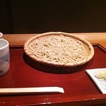 達磨 雪花山房 - 盛りそばと薬味