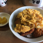 丸清食堂 - 料理写真:かつ丼あとがけ