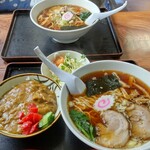 春野屋食堂 - ラーメンセットと中華そば♪数ある生姜醤油の名店さんにも引けをとらない美味しいラーメンです☆