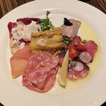 エビスエスクラッシコ - 前菜。美味し。
