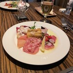 エビスエスクラッシコ - 前菜。美味し。