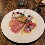 エビスエスクラッシコ - 前菜。美味し。