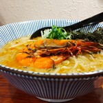 Yaki Miso Ramen Yadoya - 海老らーめん 1200円