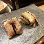 鮨 一條 - 穴子（たれ＆塩）