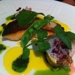 イザイ - ポワソン・ド・マルシェ　新じゃがいもとホタルイカ