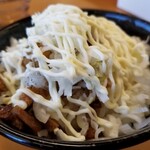 山岡家 - チャーマヨ丼。