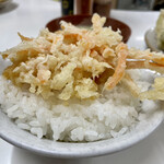 天ぷら定食ふじしま - 野菜かき揚げ丼♡