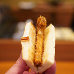 瞬 - やっと巡り会えた松茸サンド