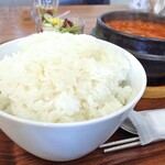 コッテジ - 大盛りご飯