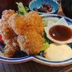 島飯 縁 - 宮島よくばり膳　カキフライ