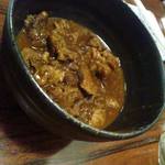 荻窪いちべえ - 牛筋煮込み。