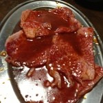 好楽園 - カルビ(極上黒毛和牛)