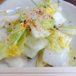 倉井ストアー - 白菜浅漬け105円（イートインは別）