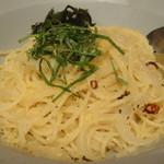 宵 - ピリ辛！自家製からすみスパゲティ　800円