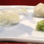 薬味が枯山水とか。。。