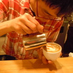 エスプレッソ ファクトリー - 2013年3月　この日は気合い入れていただいたとのこと