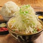 Murakiya - デカ盛り　もつ煮定食