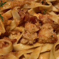 マーケットレストラン AGIO ルミネ横浜店 - 紅ズワイ蟹のフィットチーネ1,780円