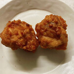 肉のわかば - 料理写真:若鶏モモからあげ