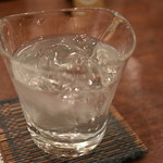 割烹 なり田 - なかむら（芋焼酎）水割り　