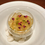 ラチュレ - 蕪のブランマンジェ