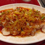 中華食堂 一番館 - 蒸し鶏の山椒かけ 500円(税込)