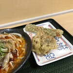 はなまるうどん - 舞茸天、ちくわ磯辺揚げ