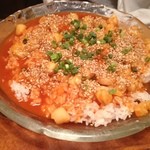 馬来西亜マレー - なんだろう、おいしいエビチリ丼ぽい！