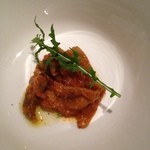 カイノヤ - 
      北海道ボーヤファーム産子羊のトリッパ　アッラ　フィオレンティーナ