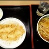 やぶ屋 - 半カレー蕎麦＆半天丼