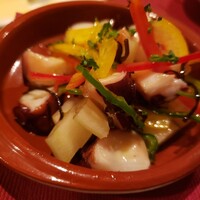 白金Baru - タコとセロリの塩昆布マリネ