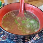 手作りカレーの店　朱（レッド） - スパイス茶づけ用スープ