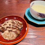 鉄板焼き いわ倉 - 【甘味】わらび餅