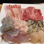 西華房 - 火鍋、魚貝と肉