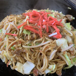 かつら - ピリカラレンコン桜エビ焼きそば