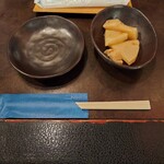 先斗町 - お通し(筍の煮物)