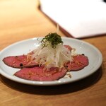 焼肉一七三 - 和牛のカルパッチョ