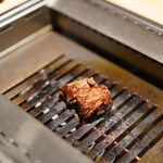 焼肉一七三 - 中落ちカルビ