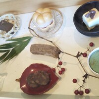 茶房 空花 - この中から二種選べるデザート。迷う‥❤️