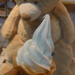 デイズ 鵠沼 - ソフトクリーム。こくがあるのにさっぱり。美味しい。