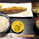 定食屋 亘 - ・鯖定食1200円