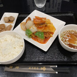 中国料理 庄屋 - スブタ定食