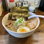 らーめん優月 - ハーフ味噌、No. 1人気も頷けるお味