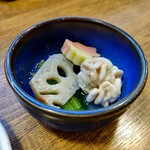 Hamayaki Kaisen Izakaya Daishousuisan - 【2022.11.25(金)】お通し350円