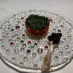 Spice & Dining KALA - 本マグロのタルタル キャビアオシェトラ添え