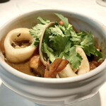 Spice & Dining KALA - ラッサムの具材にドラゴン太刀魚で調味料不使用の素材感凄いわ♡